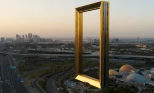 pic of Top side view of Dubai Frame