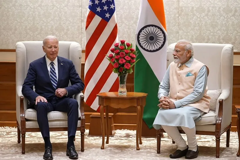 pic of one-on-one Joe Biden meetings with Narendra Modi G20 Summit