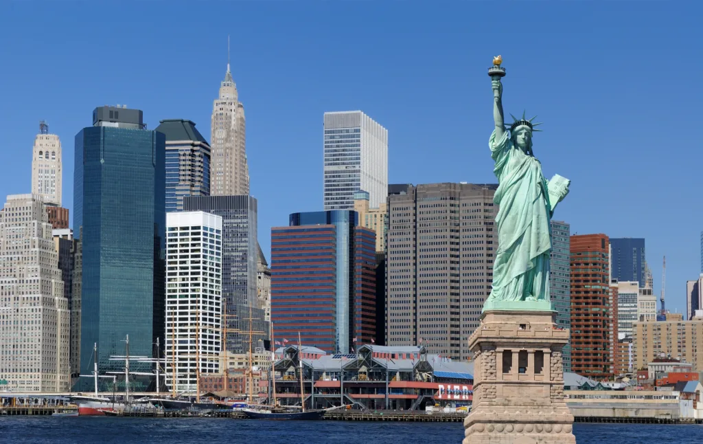 pic of Iconic Statue Of Liberty: France and The United States and New York City