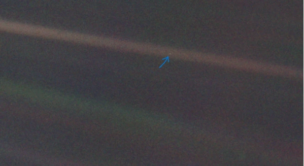 pic of earth from space- Pale-Blue-Dot- hi world