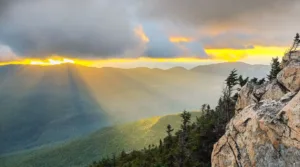 image of Sunset view from top of Appalachian Trail