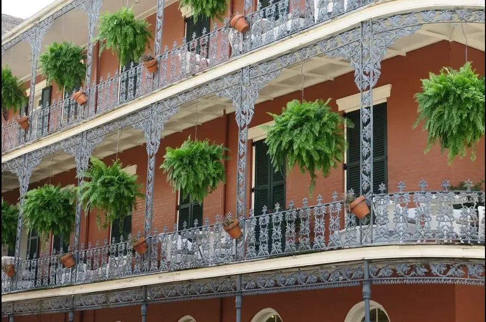 pic of Ironwork balcony at French Quarters