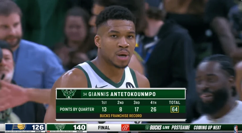 pic of Giannis-Antetokounmpo during match