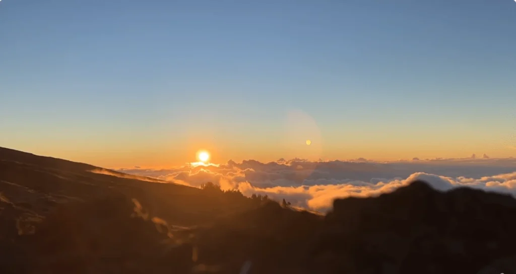 image showing Haleakala Sunset