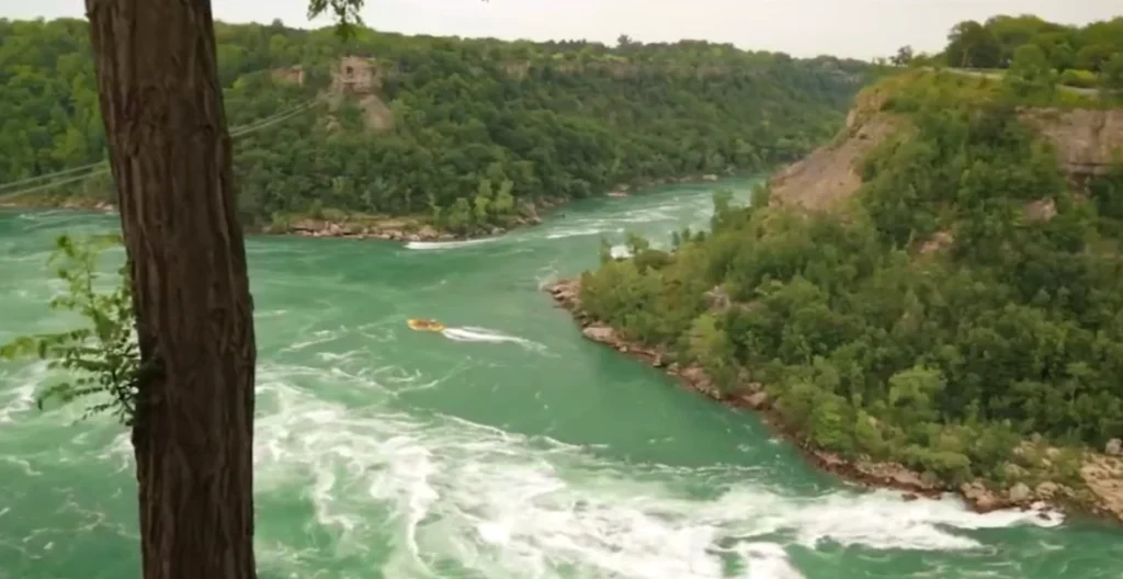 top view of Niagara Falls