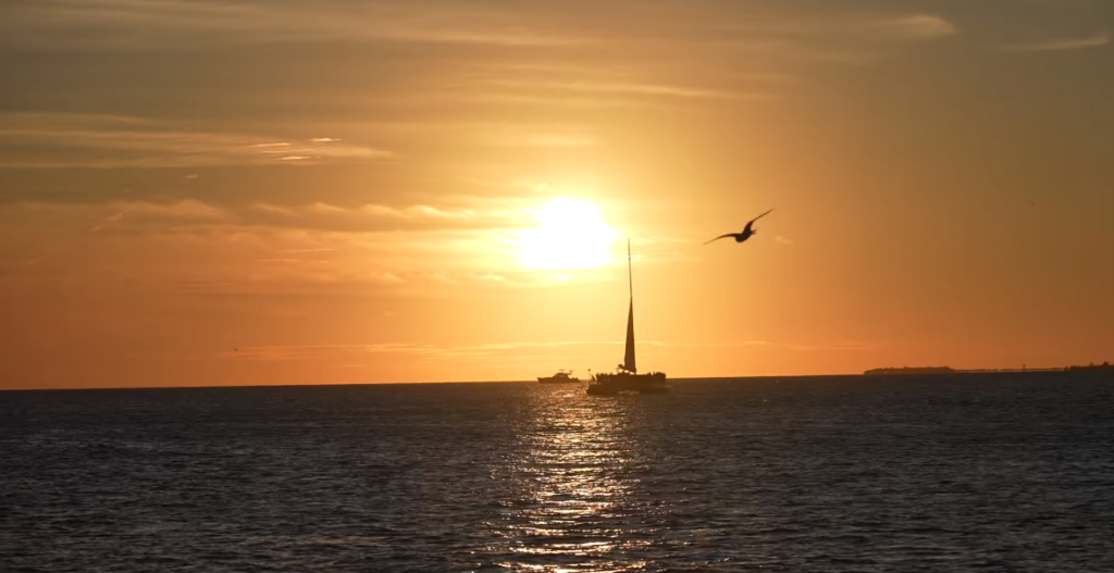 pic of Sunset at Mallory Square, Things to do in Key West