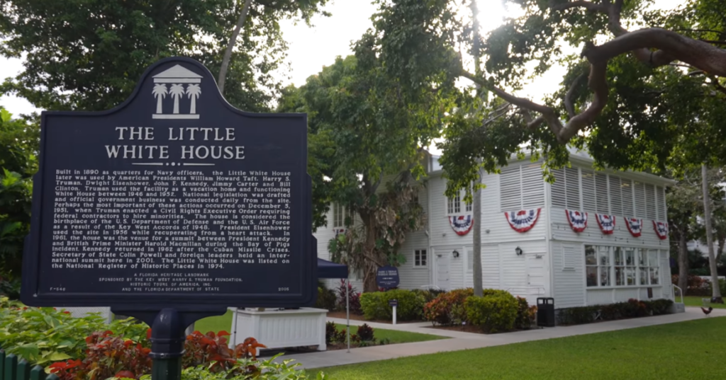 pic of Truman's Little White House, Things to do in Key West