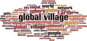 image of topics of Global village