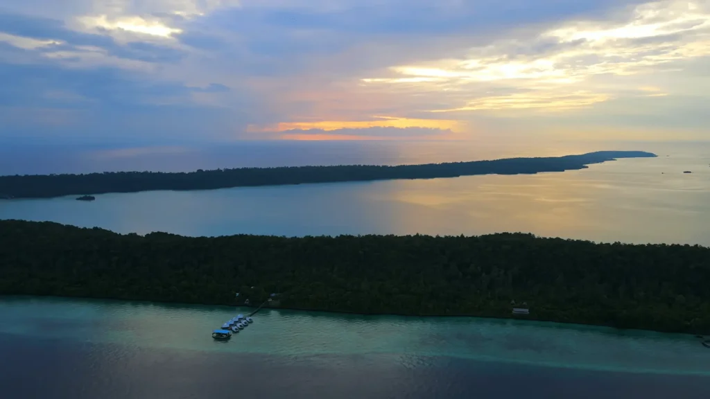 Maratua Island: Your Ultimate Guide to Paradise Diving, Resorts, Turtles 22 pic of Maratua Island evening view