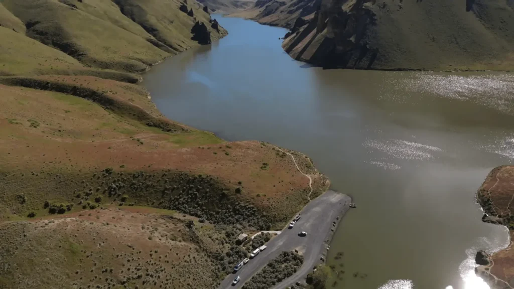 Leslie Gulch: All You Need to Know About This Oregon Gem (Hiking, Camping, History) 8 view of Ramp for Boat Launch Leslie Gulch
