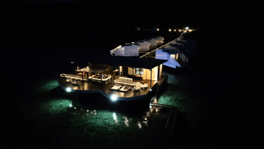 Maratua Island: Your Ultimate Guide to Paradise Diving, Resorts, Turtles 14 pic of Resort Night view Maratua Island