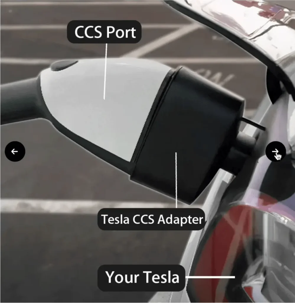 Tesla Magic Dock Locations Explained: A Guide for Non-Tesla Drivers 3 pic of Tesla CSS Adaptor Description