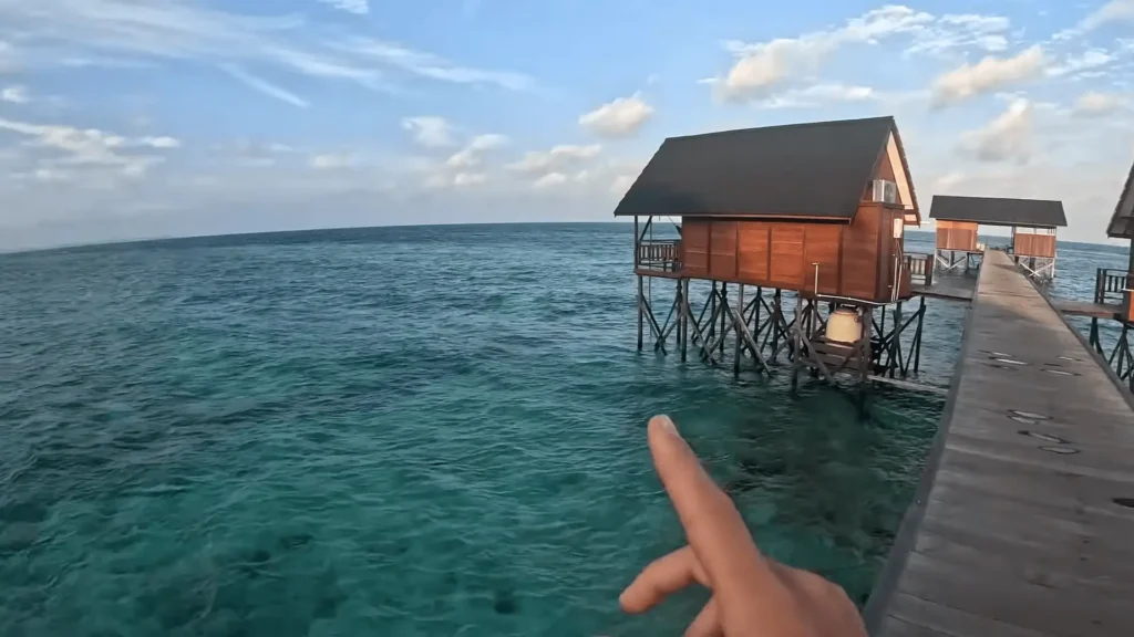 Maratua Island: Your Ultimate Guide to Paradise Diving, Resorts, Turtles 18 pic of Resort over sea Maratua Island