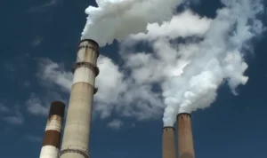 pic of smoke. Climate Change problems in the world, What causes climate change