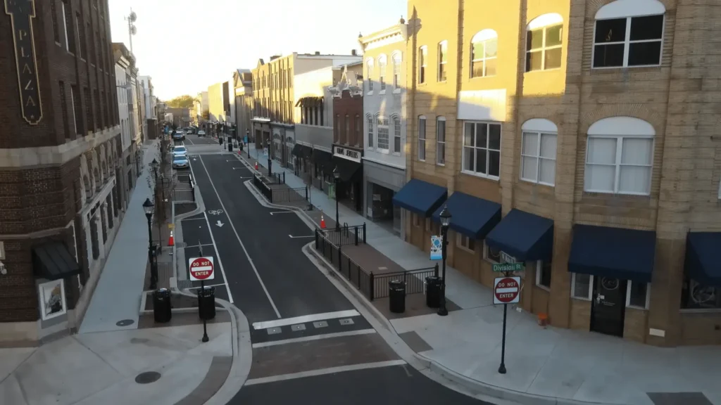 pic of Main street aerials footage, Things to Do in Salisbury, Maryland