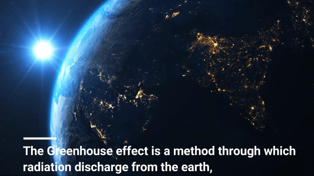 The Impact of Greenhouse Gases on the Atmosphere and Climate: A Comprehensive Guide 7 image of earth and sun, What Is the Greenhouse effect,radiation, Greenhouse gases