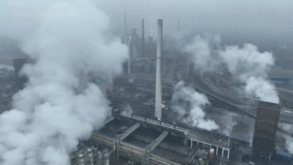 The Impact of Greenhouse Gases on the Atmosphere and Climate: A Comprehensive Guide 3 smoke pollution from industries, Greenhouse gases