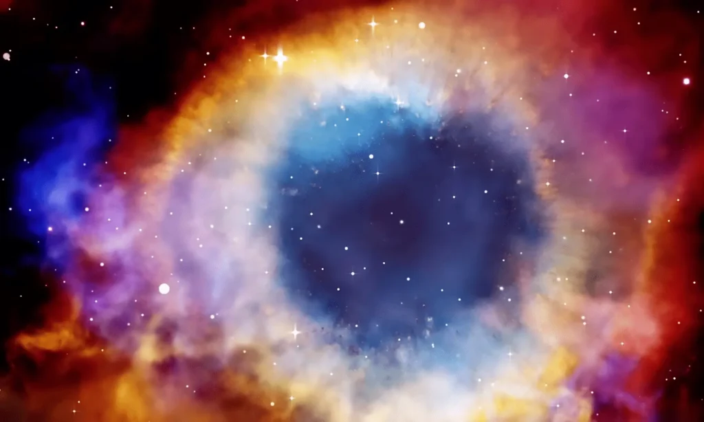What is the Meaning of Life? A Comprehensive Exploration 7 image of universe like eye ball, meaning of life