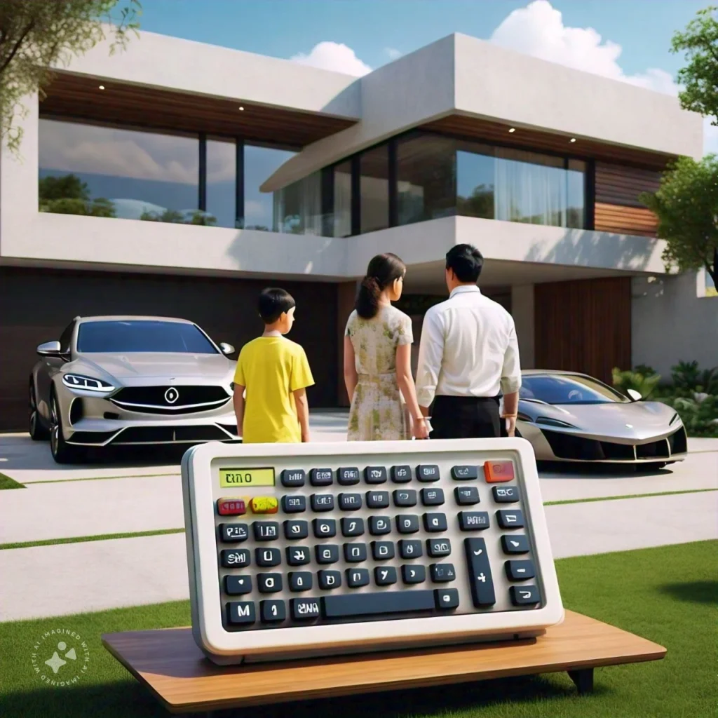 Home And Auto Insurance: Protecting Your Most Valuable Asset 1 image of family vehicle, calculator, home insurance