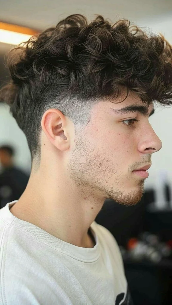10 Low Taper Fade Fluffy Hair Cuts:Ultimate Guide 2025 10 image of Curly Fluff hair style, Low Taper Fade Fluffy Hair
