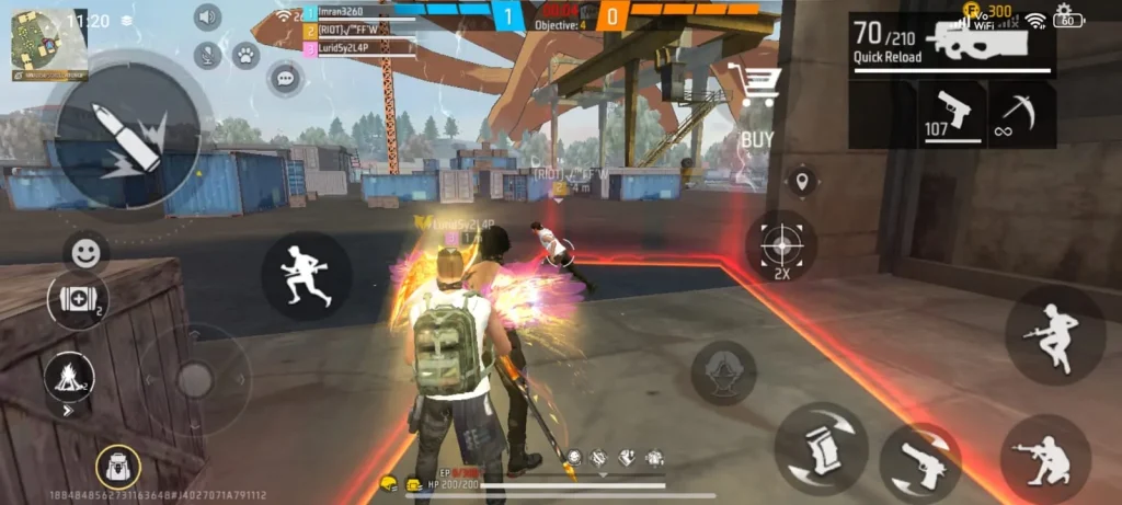 Game pic Free Fire Advance Server