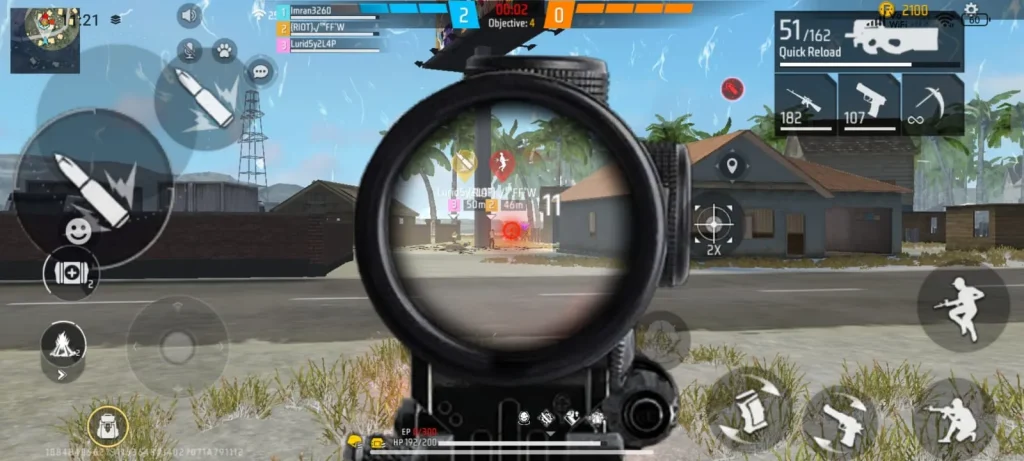 Game pic Free Fire Advance Server