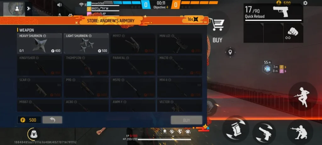 Game pic Free Fire Advance Server