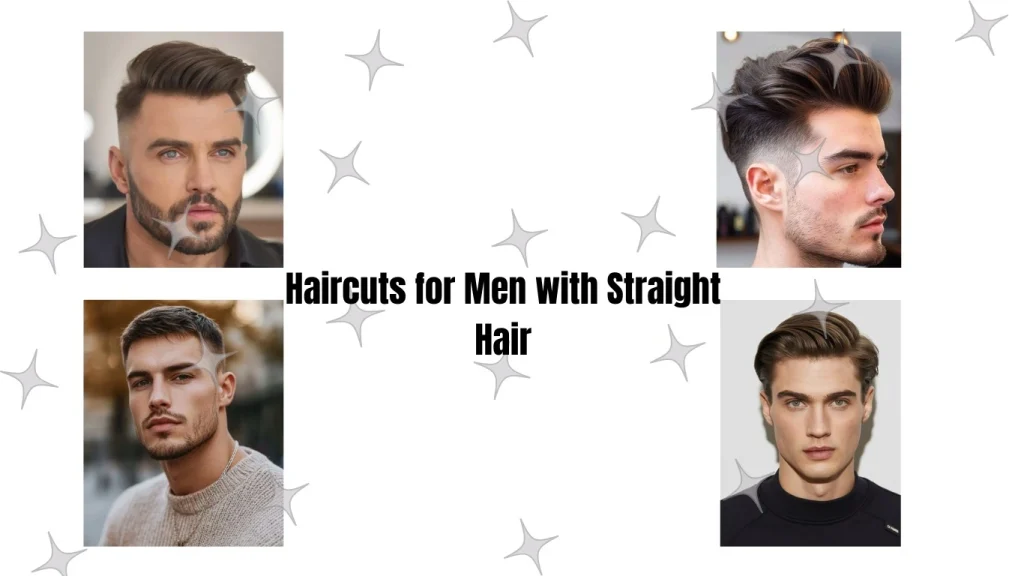 images of Haircuts for Men with Straight Hair