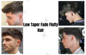 image of Low Taper Fade Fluffy Hair