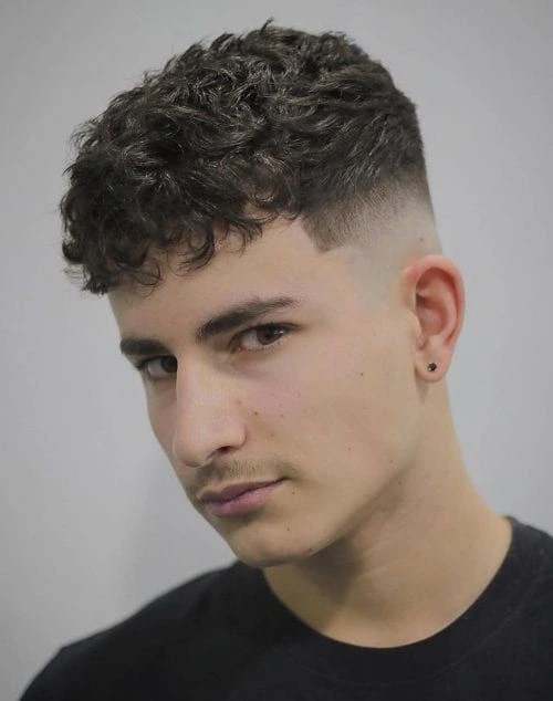 10 Low Taper Fade Fluffy Hair Cuts:Ultimate Guide 2025 12 image of Messy Waves hair style, Low Taper Fade Fluffy Hair