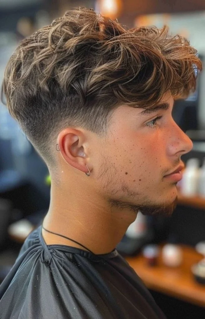 image Textured of Low Taper Fringe