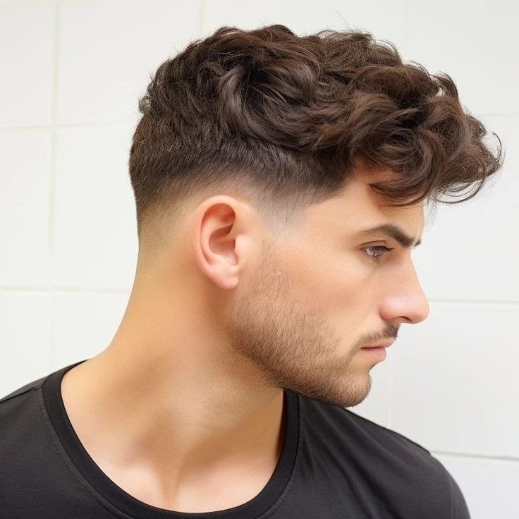 images of The Stylish Blow-Dried Layers, Haircuts for Men with Straight Hair