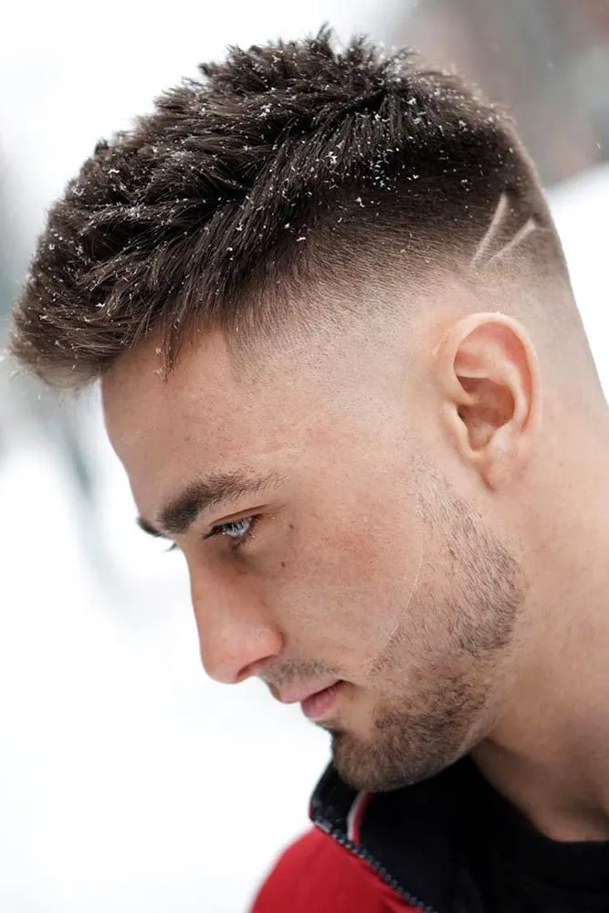 images of The Timeless Crew Cut, Haircuts for Men with Straight Hair