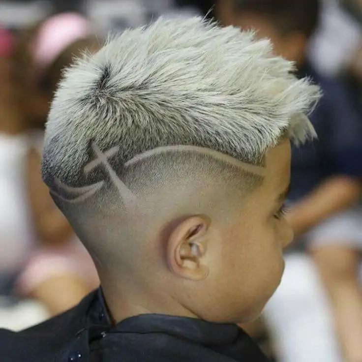 Best Cross Design Haircut Styles In 2025 1 cross design haircut
