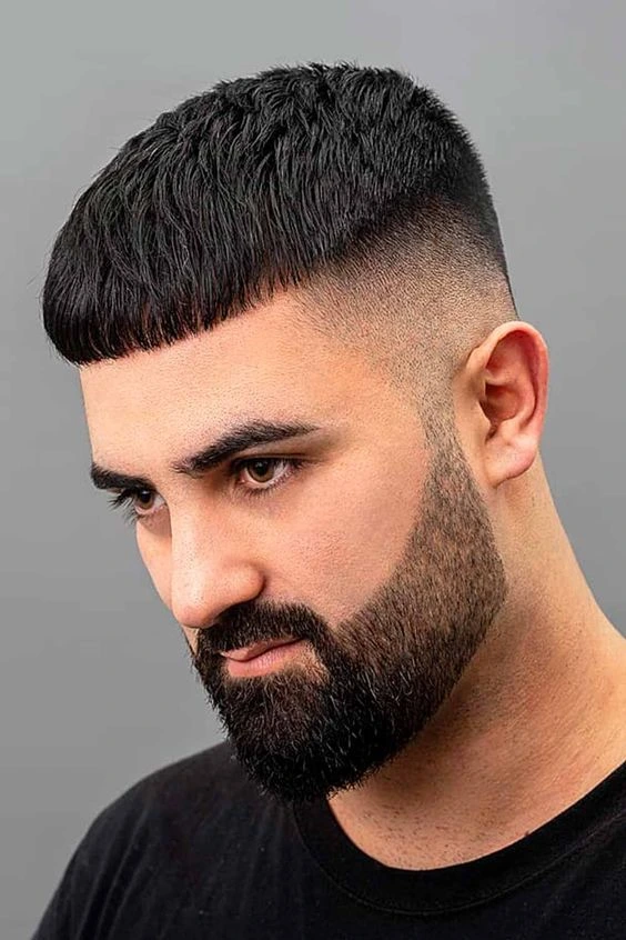 Blowout Fade Haircut image blowout haircut