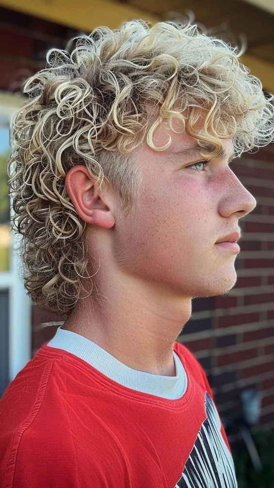 image of Curly Mullet 