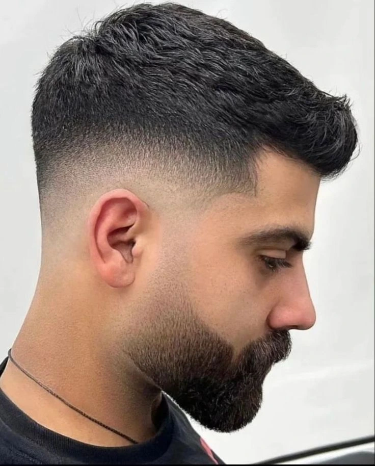 image of Fade Quiff Haircut, men's haircut