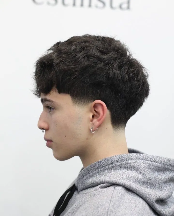 Men's Fluffy Edgar Haircut: Styles & Trends A Step-by-Step Guide 6 image of Fluffy Low Taper Fade Edgar Haircut