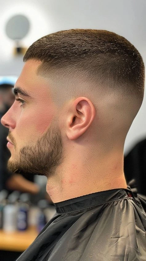 High Taper Fade Haircuts for Men: Styles & Inspiration 6 High Taper Fade with Buzz Cut image