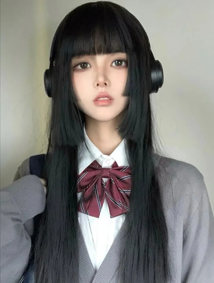 image of Hime Haircut Anime Style