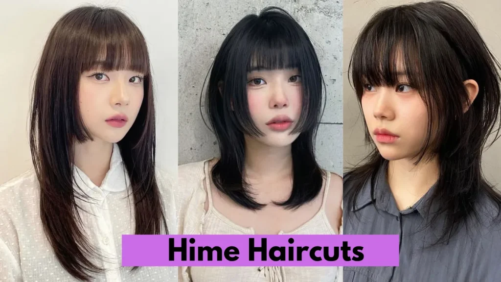 image of Hime haircuts