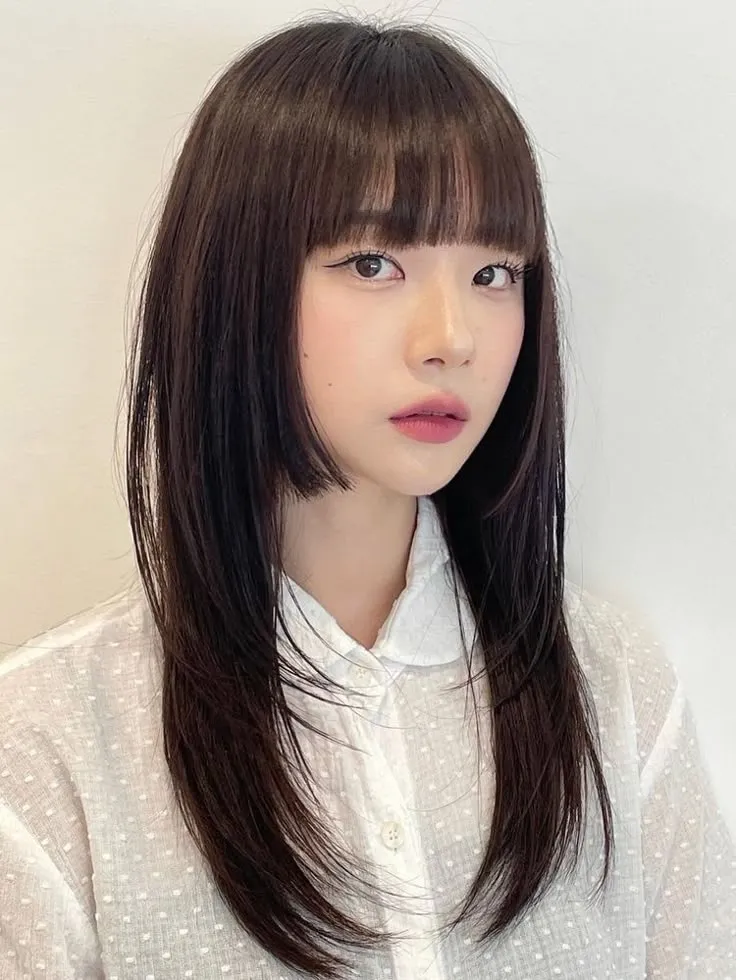 image of Layered Hime Haircut