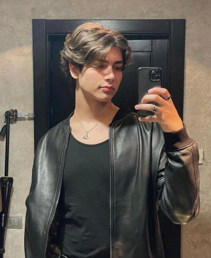 Layered Wolf Cut Men hairstyles image