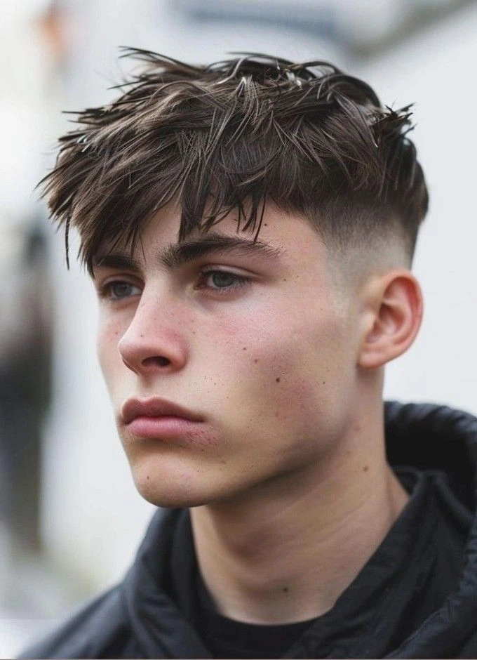 Best Mid Taper Fade Styles for Men: Short, Medium & Long Hair 4 image of Mid Taper Fringe Haircut, mid taper haircut