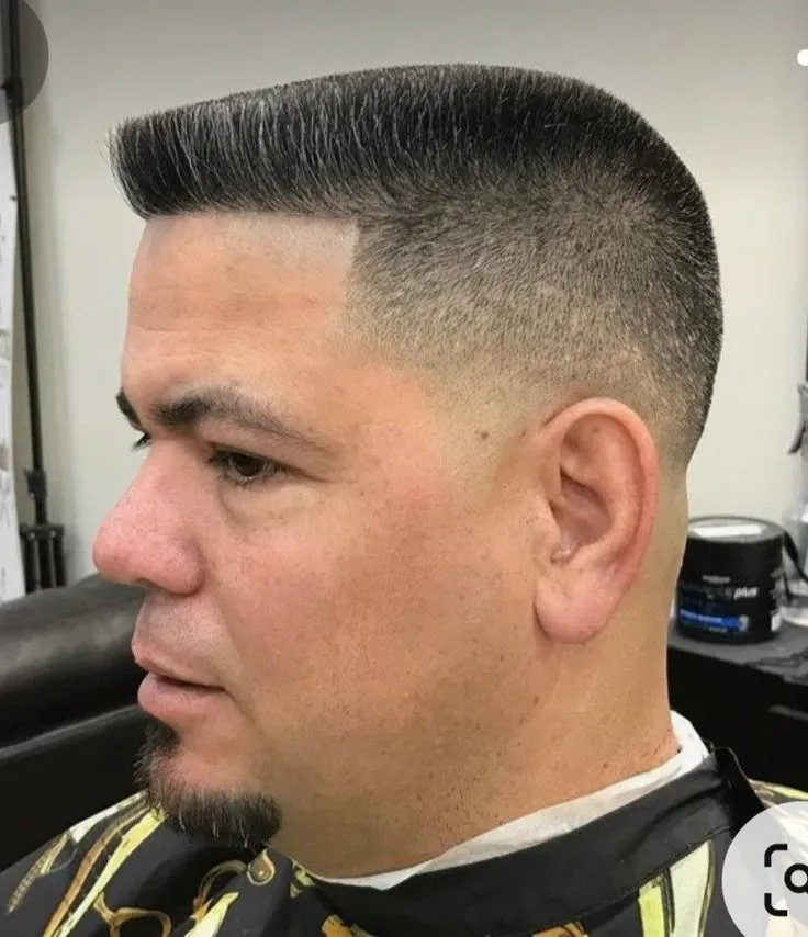 Best Flat Top Styles for Men:A Step-by-Step Guide 4 image of Old School Military Flat Top Haircut