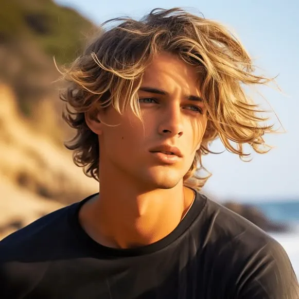image of Shaggy Surfer Haircut