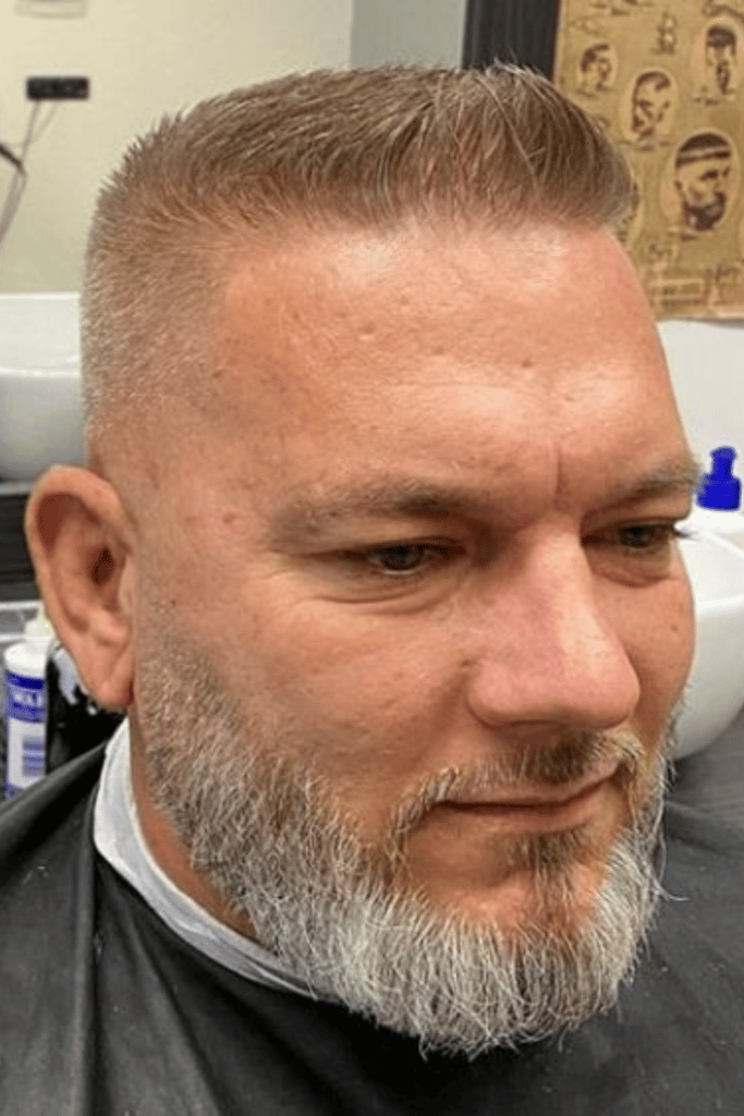 old man haircut