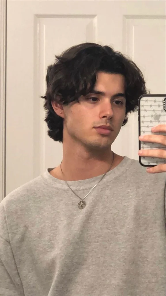 Short Wolf Cut Men styles image