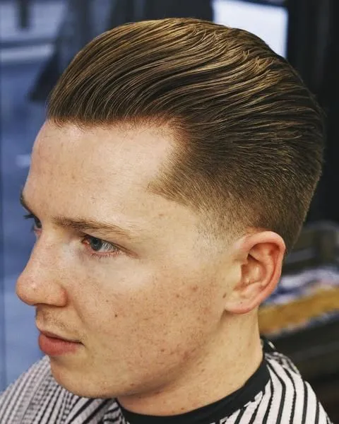 image of Slicked-Back Sam Zia Cut