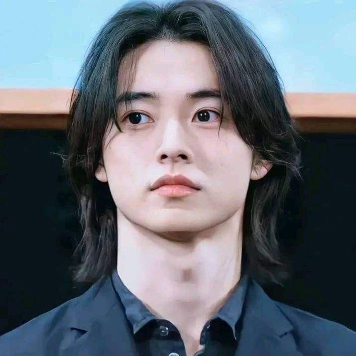 Straight Hair Wolf Cut Men hairstyles image